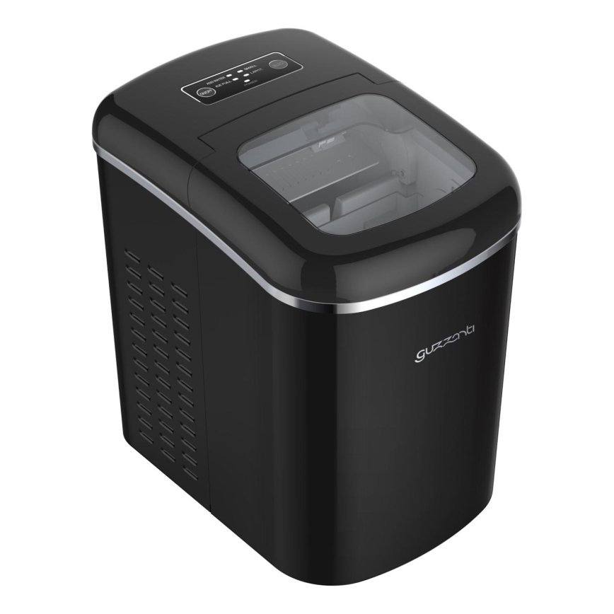 Guzzanti GZ125B - 140W/230V Ice Maker, Black