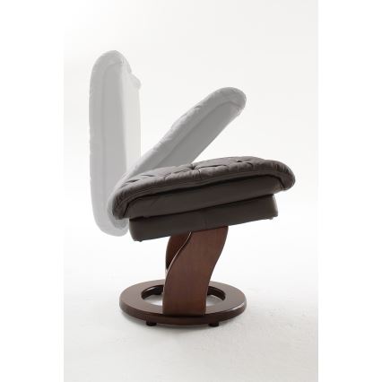 HABI Adjustable Recliner Chair — Brown/Walnut