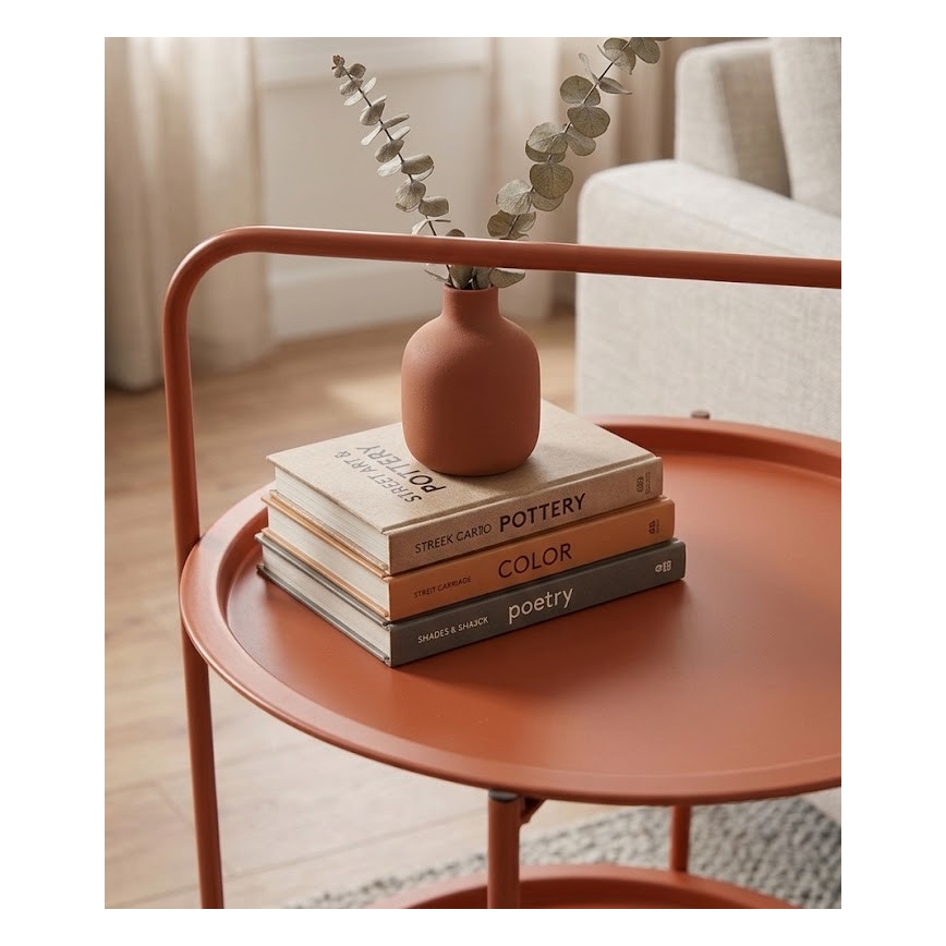 HAGE Coffee Table 50x66 cm Orange