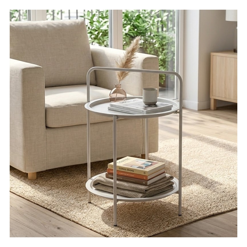HAGE Coffee Table 50x66 cm White