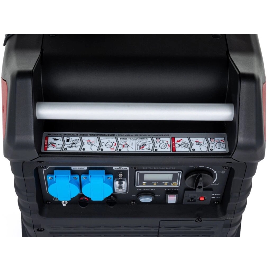 Hahn & Sohn 105412 - Petrol inverter electric generator H IG 3000 3300W