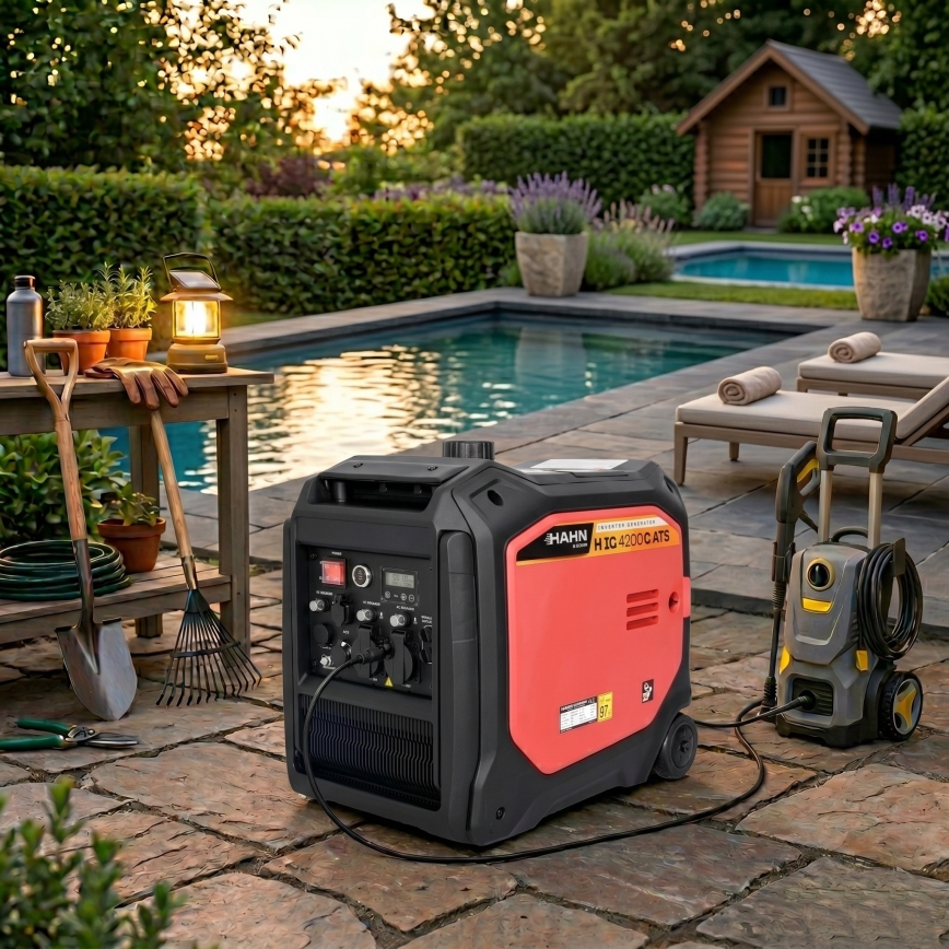 Hahn & Sohn 20062 - Petrol/LPG Generator H IG 4200 G ATS 4200/3800W
