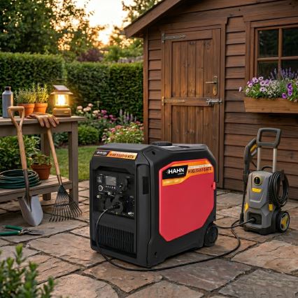Hahn & Sohn 20086 - Gasoline/LPG Generator HIG 5500 G ATS 5500/5000W