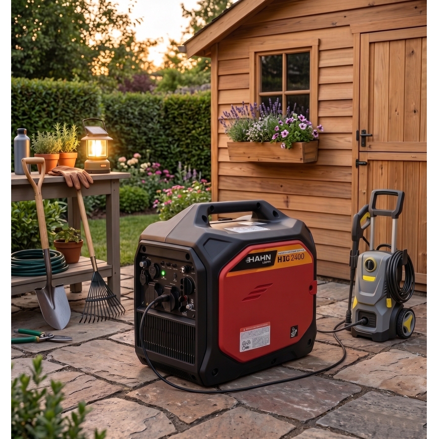 Hahn & Sohn 20095 - Petrol Generator HIG 2400 2200W