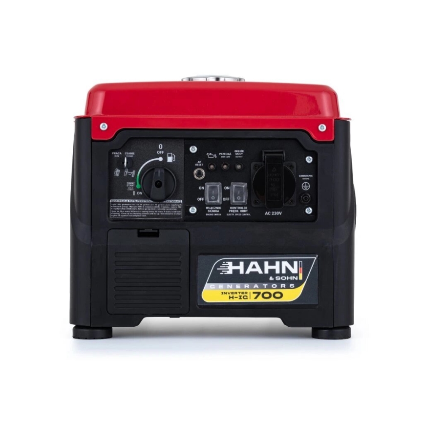 Hahn & Sohn 7305 - Petrol inverter electric generator H IG 700 800W