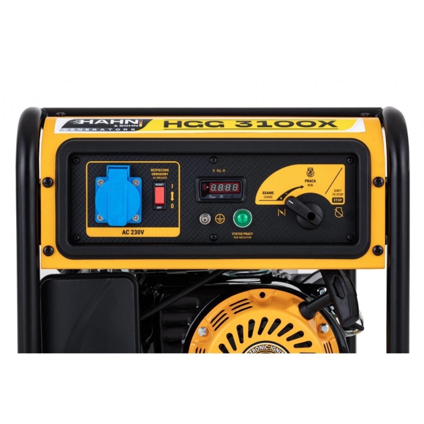 Hahn & Sohn 9176 - Petrol electric generator HGG 3100X AVR 3300W