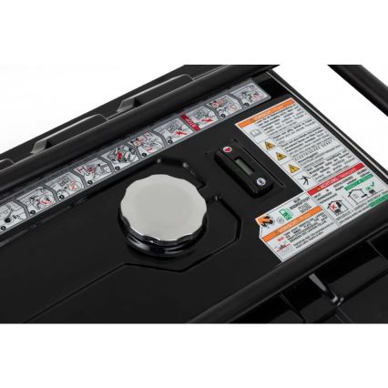 Hahn & Sohn 9177 - Petrol electric generator HGG 8000 X3 6500W
