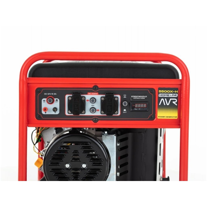 Hahn & Sohn 9178 - Petrol electric generator HGG 5500 X-H 5500W