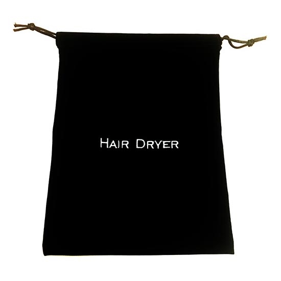 Hair Dryer Case - Black