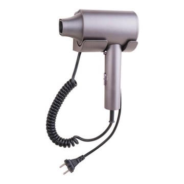 Hair Dryer with Holder, 16 x 22.3 cm — Brown
