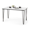HALIJA White Dining Table