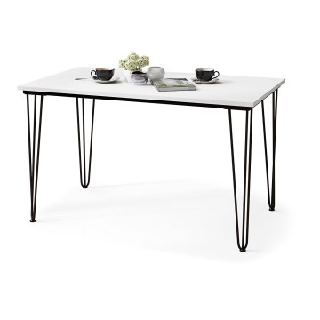 HALIJA White Dining Table