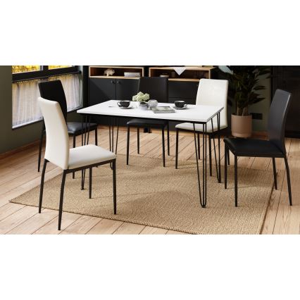 HALIJA White Dining Table