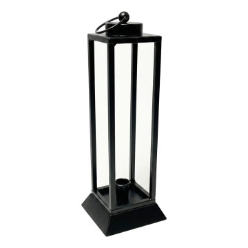 HALL Decorative Lantern, 34 cm, Black
