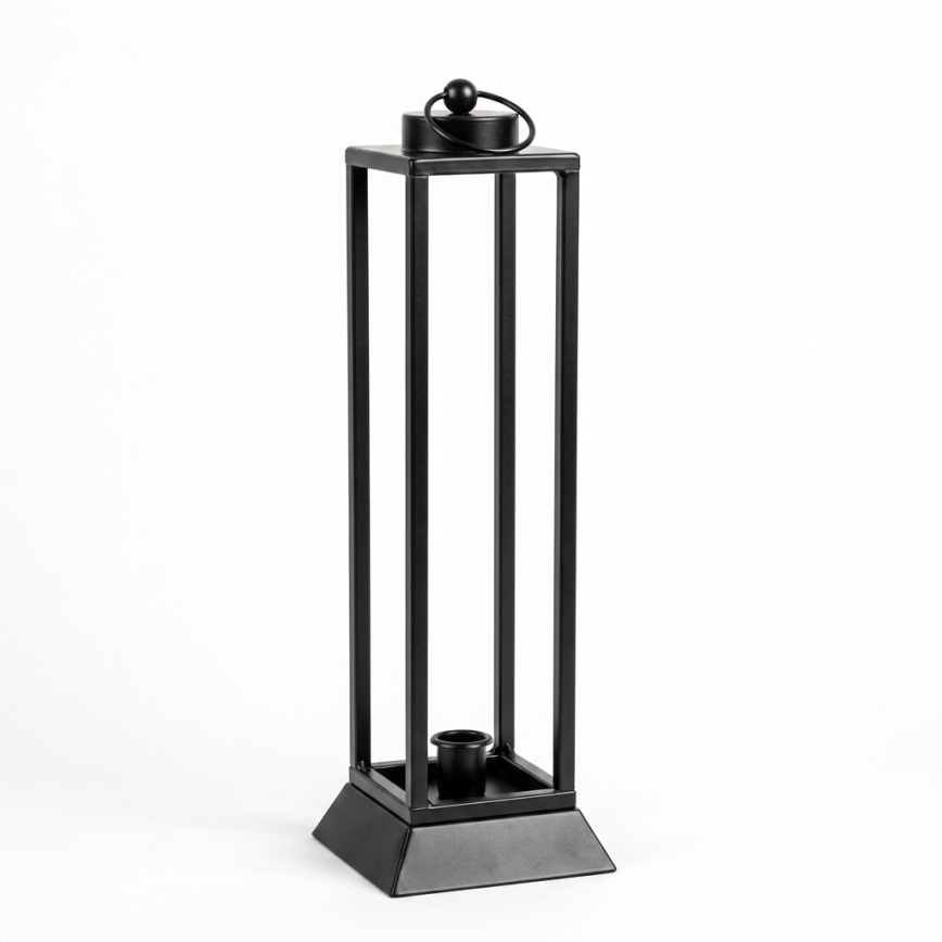 HALL Decorative Lantern, 34 cm, Black