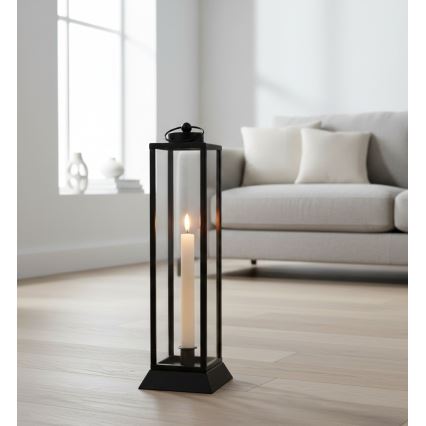 HALL Decorative Lantern, 45.5 cm, Black