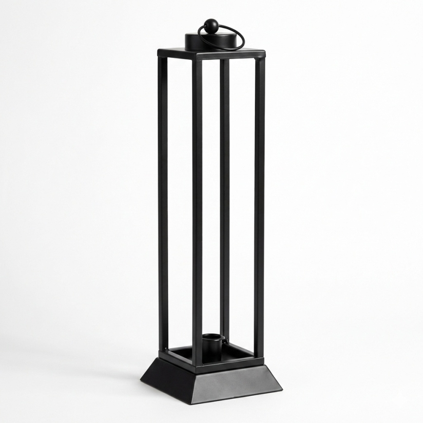 HALL Decorative Lantern, 45.5 cm, Black