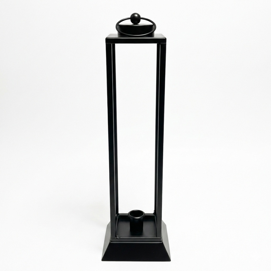 HALL Decorative Lantern, 45.5 cm, Black