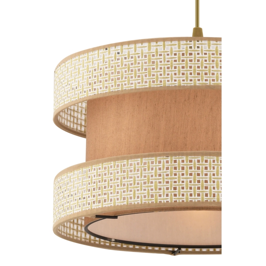 HALO Cable Pendant Light 1xE27/60W/230V Beige/Cream
