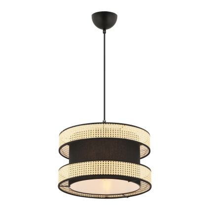 HALO Cable Pendant Light 1xE27/60W/230V Black/Beige