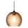Halo Design 718368 - Cable-suspended pendant light NOBB 1xE27/40W/230V Ø 22 cm smoky brown