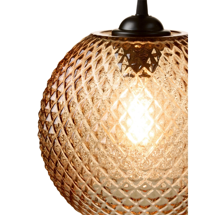 Halo Design 718368 - Cable-suspended pendant light NOBB 1xE27/40W/230V Ø 22 cm smoky brown