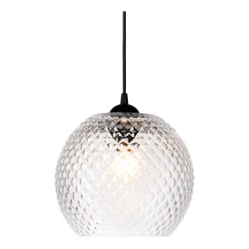 Halo Design 718436 - NOBB Cable Pendant Light 1xE27/40W/230V Ø 22 cm, Clear
