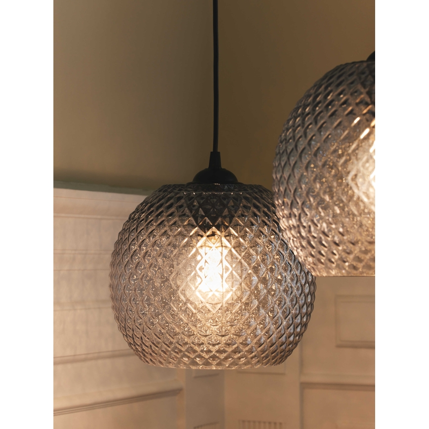 Halo Design 718436 - NOBB Cable Pendant Light 1xE27/40W/230V Ø 22 cm, Clear