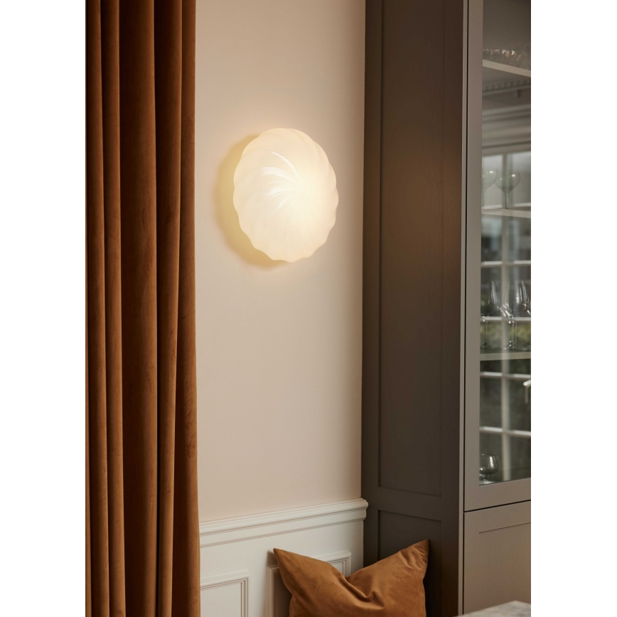 Halo Design 739547 - Wall light TWIST 3xG9/28W/230V Ø 35 cm white/brass