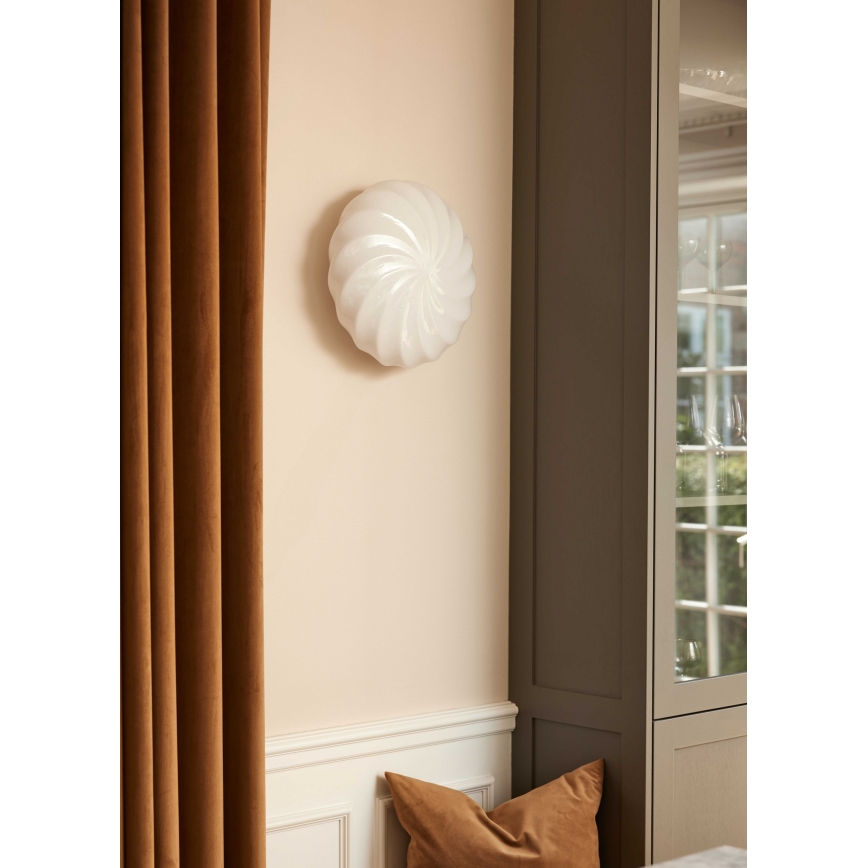 Halo Design 739547 - Wall light TWIST 3xG9/28W/230V Ø 35 cm white/brass