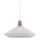 Halo Design 744268 - Cable-suspended pendant PARIS 1xE27/60W/230V Ø 56 cm white/brass/oak