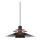 Halo Design 744503 - RIVOLI cable-hung pendant light 1xE27/40W/230V Ø 50 cm black/copper