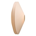 Halo Design 745104 - PARIS Wall Lamp 1xE27/40W/230V Ø 40 cm White/Brass/Oak