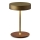 Halo Design 745784 - ON THE MOVE Dimmable Rechargeable LED Table Lamp, 2.5W, 4000 mAh, Brass/Wood