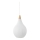 Halo Design 746262 - DROPS cable-hung pendant light 1xE27/40W/230V, Ø 30 cm, white/oak