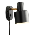 Halo Design 746880 - VOGUE wall spotlight 1xE27/40W/230V black/brass