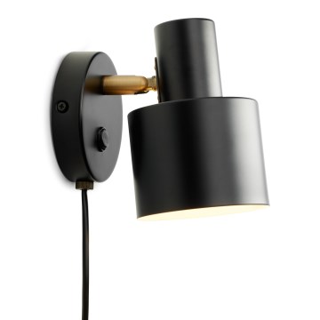 Halo Design 746880 - VOGUE wall spotlight 1xE27/40W/230V black/brass