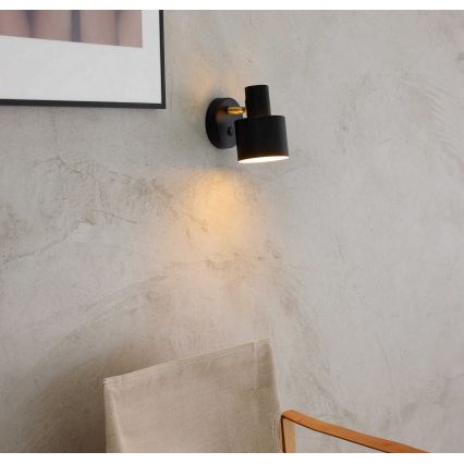 Halo Design 746880 - VOGUE wall spotlight 1xE27/40W/230V black/brass