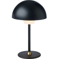 Halo Design 747573 - LED Dimmable Rechargeable Table Lamp MOON LIGHT LED/2.7W/2600 mAh Black