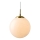 Halo Design 748341 - CANDY Cable Pendant Lamp 1xE27/25W/230V Ø 20 cm, Cream/Brass