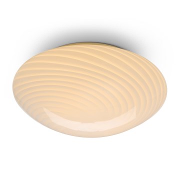Halo Design 748679 - Ceiling light CANDY 1xE27/40W/230V Ø 30 cm cream/brass