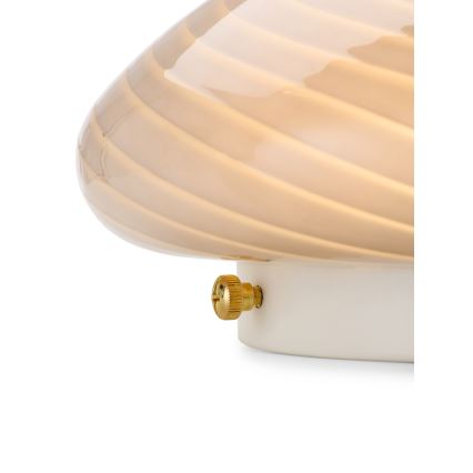 Halo Design 748686 - CANDY ceiling light 1xE27/40W/230V Ø 30 cm grey/brass