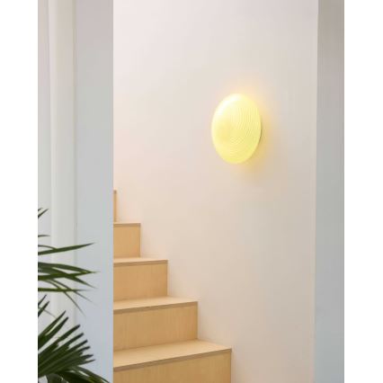 Halo Design 748693 - Ceiling light CANDY 1xE27/40W/230V Ø 30 cm beige/brass