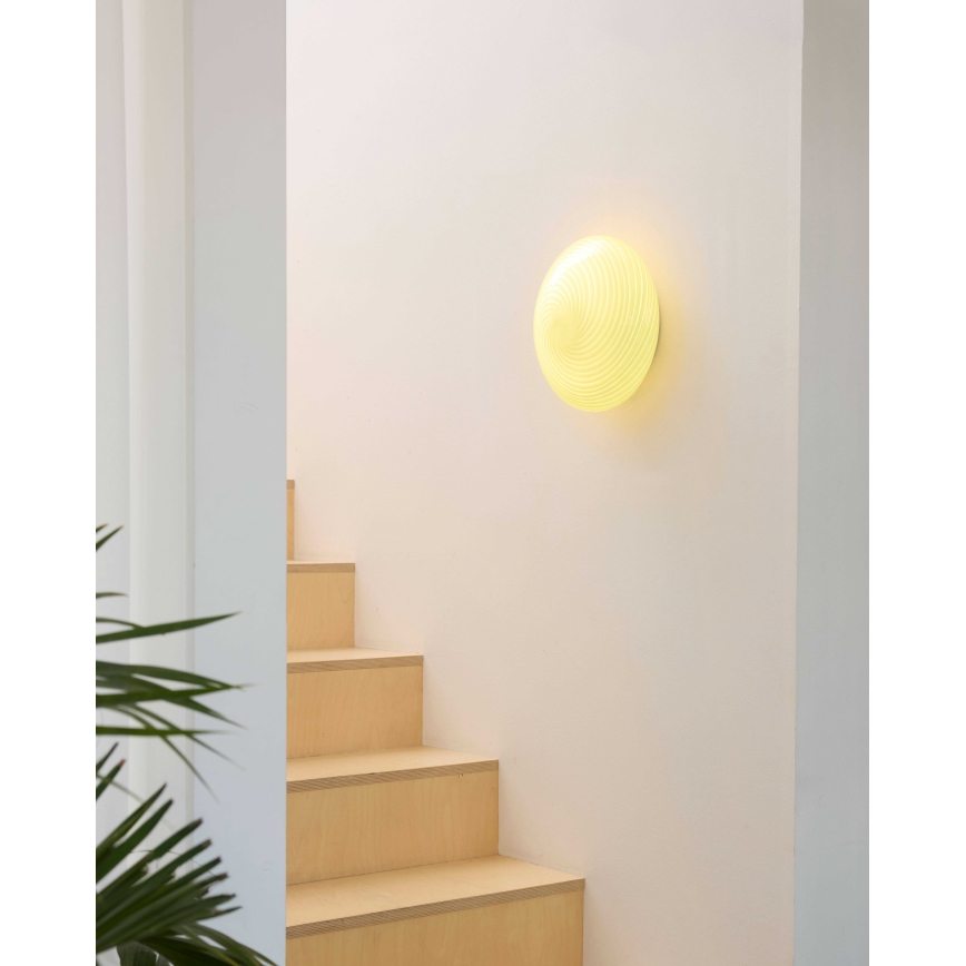 Halo Design 748693 - Ceiling light CANDY 1xE27/40W/230V Ø 30 cm beige/brass