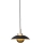 Halo Design 749034 - STEPP LED Dimmable Cable-Hung Pendant LED/12W/230V Ø 24 cm Black/Brass