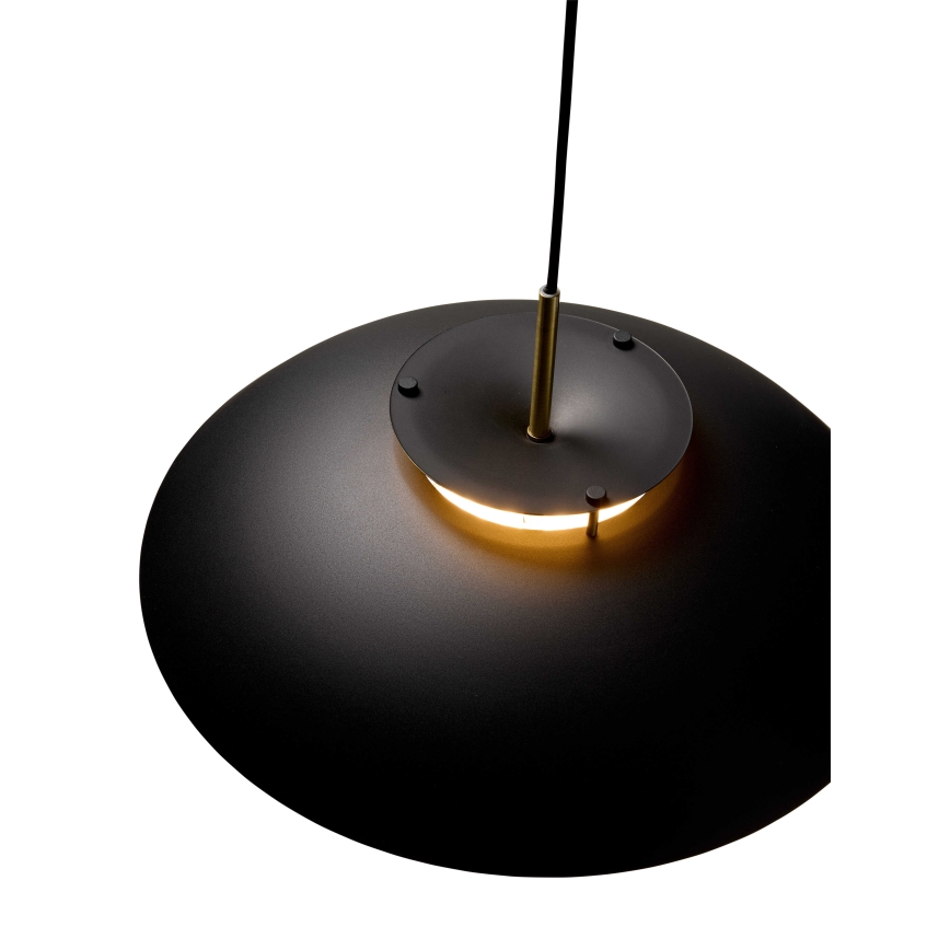 Halo Design 749102 - STEPP Dimmable LED Pendant on Cable LED/24W/230V Ø 46 cm Black/Brass