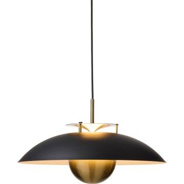 Halo Design 749102 - STEPP Dimmable LED Pendant on Cable LED/24W/230V Ø 46 cm Black/Brass