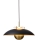 Halo Design 749102 - STEPP Dimmable LED Pendant on Cable LED/24W/230V Ø 46 cm Black/Brass