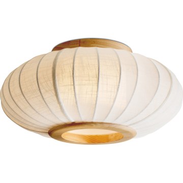 Halo Design 749362 - Ceiling light BALLOON 1xE27/40W/230V Ø 40 cm oak/white