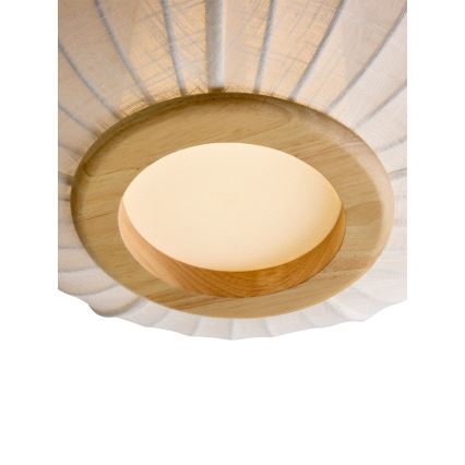 Halo Design 749362 - Ceiling light BALLOON 1xE27/40W/230V Ø 40 cm oak/white